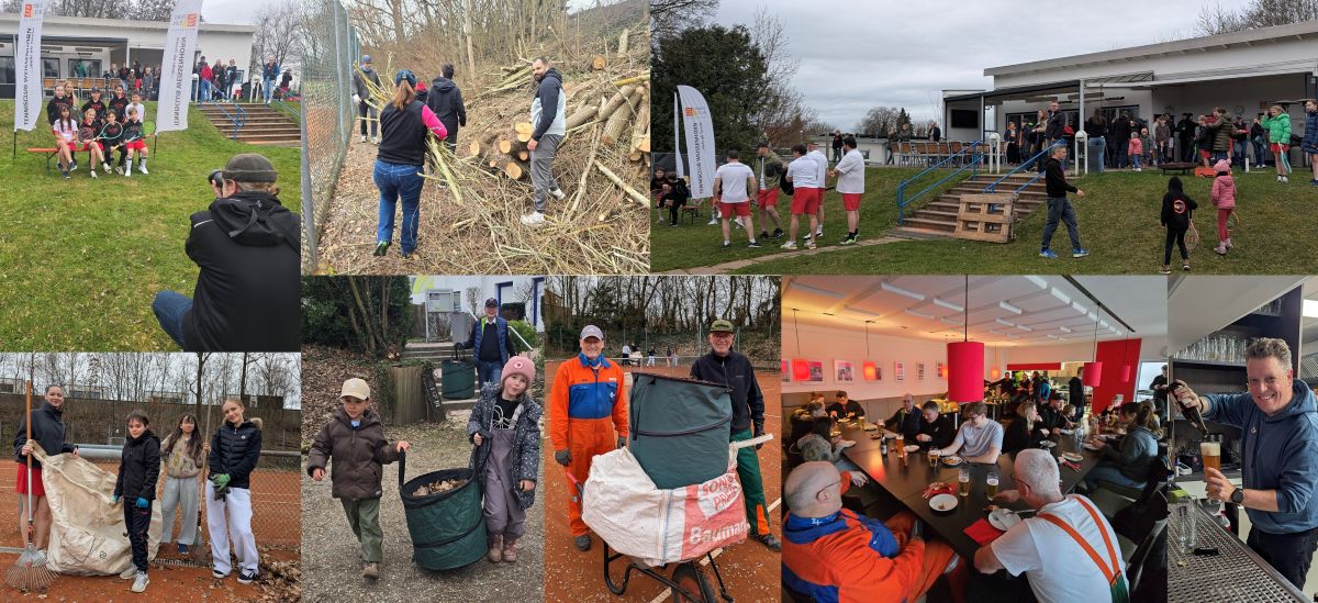 Fotoshooting und Arbeitseinsatz